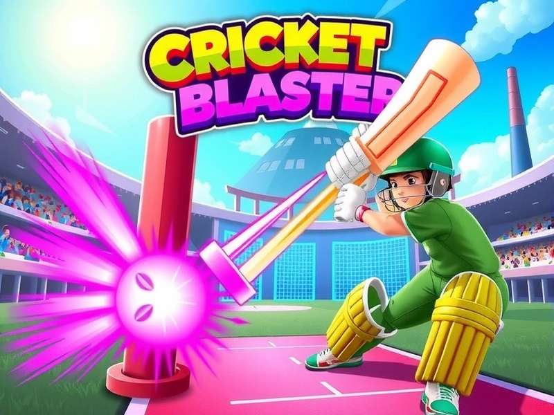 Fast-paced cricket action in Quick Match mode Cricket Master Blaster Quick Match